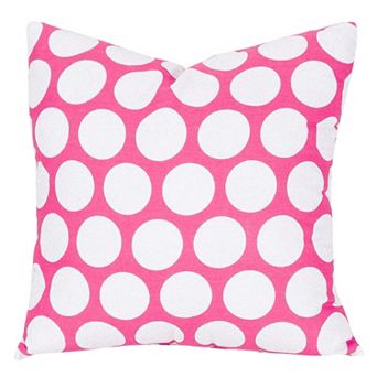 Majestic Home Goods Polka-Dot Large Throw Pillow