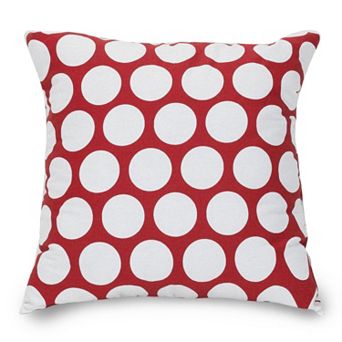 Majestic Home Goods Polka-Dot Large Throw Pillow