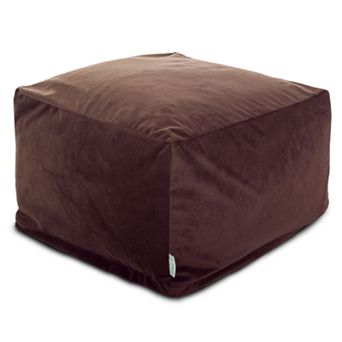 Majestic Home Goods Faux-Suede Large Ottoman