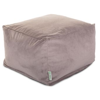 Majestic Home Goods Faux-Suede Large Ottoman