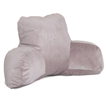 Majestic Home Goods Faux-Suede Reading Pillow
