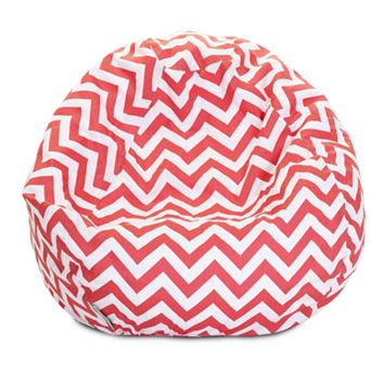 Majestic Home Goods Chevron Small Beanbag Chair
