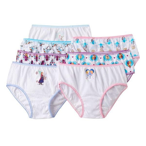 3 x Girls Character Knickers Kids Disney Underwear Briefs Age 1