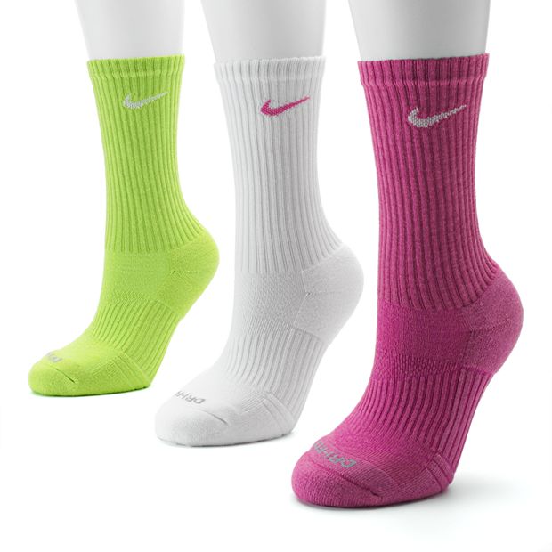 Apellido Conductividad silencio Nike 3-pk. Dri-FIT Cushioned Crew Socks