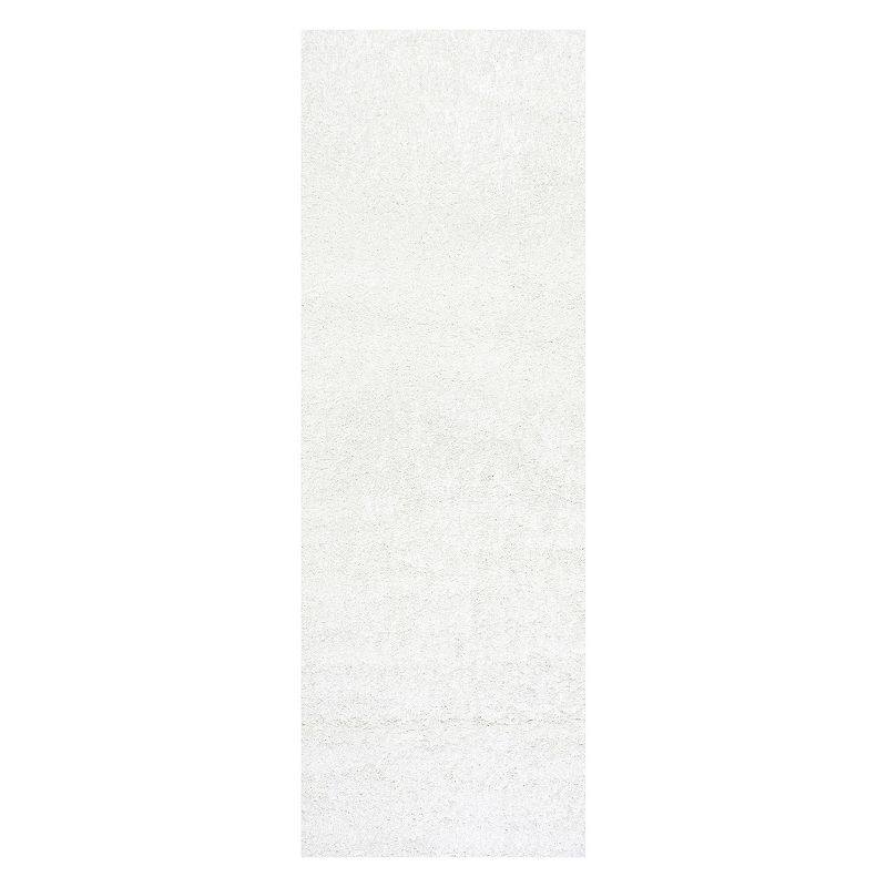 nuLOOM Shag Downy Rug, White, 12X18 Ft