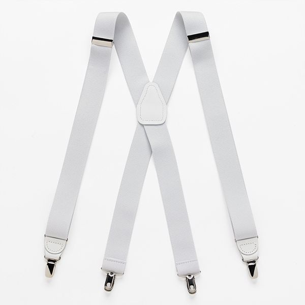 Get Essentials Solid Suspenders Men