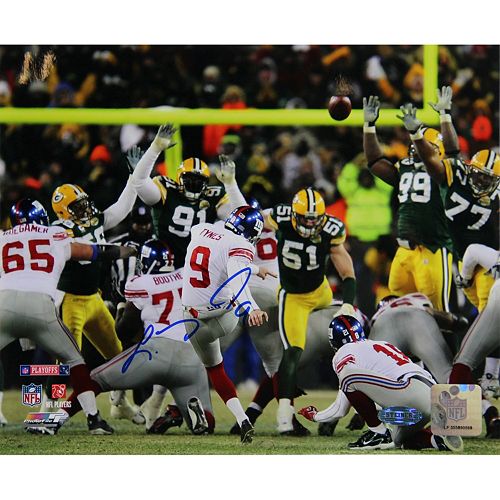 Steiner Sports Lawrence Tynes vs. Green Bay 8'' x 10'' Signed Photo