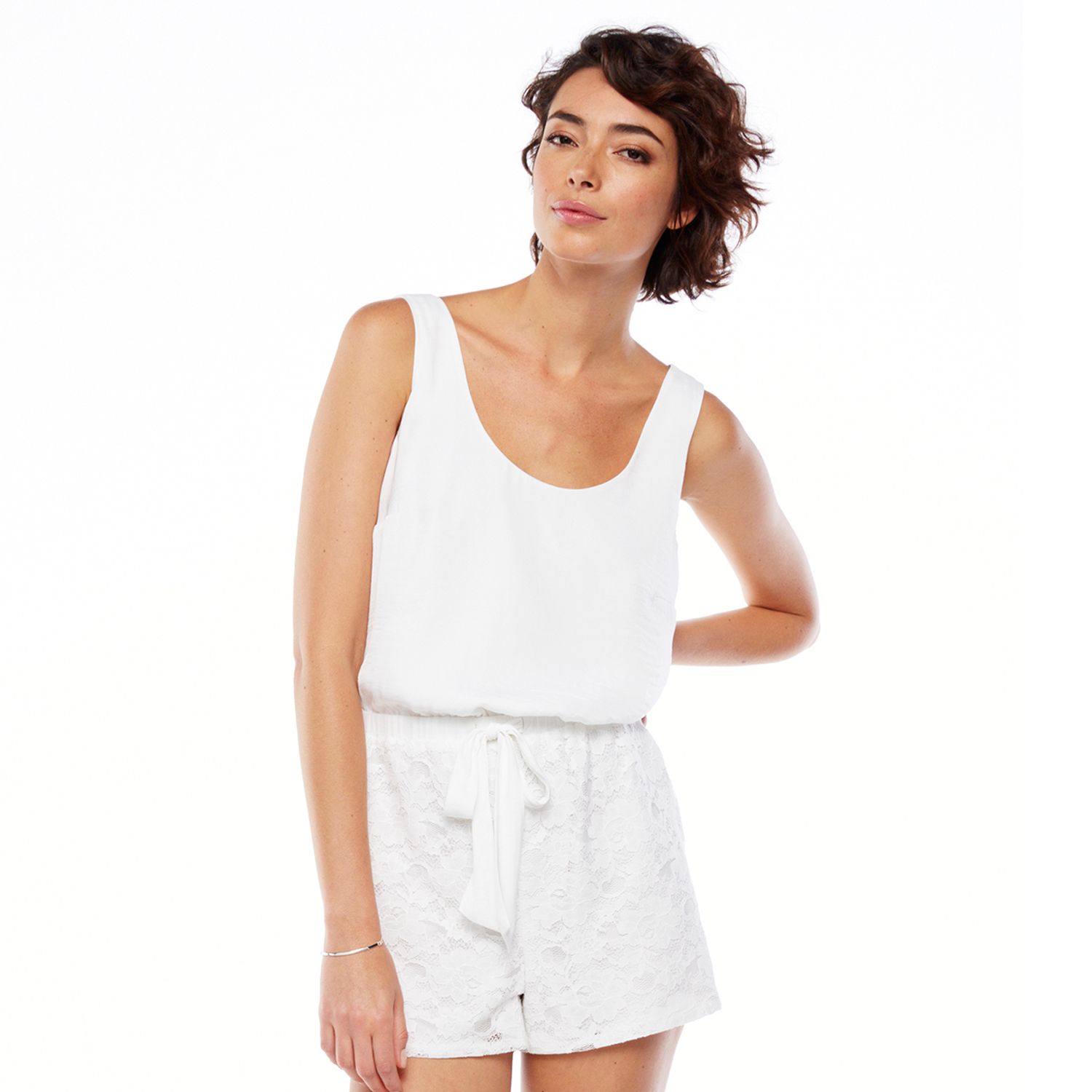 kohls white romper