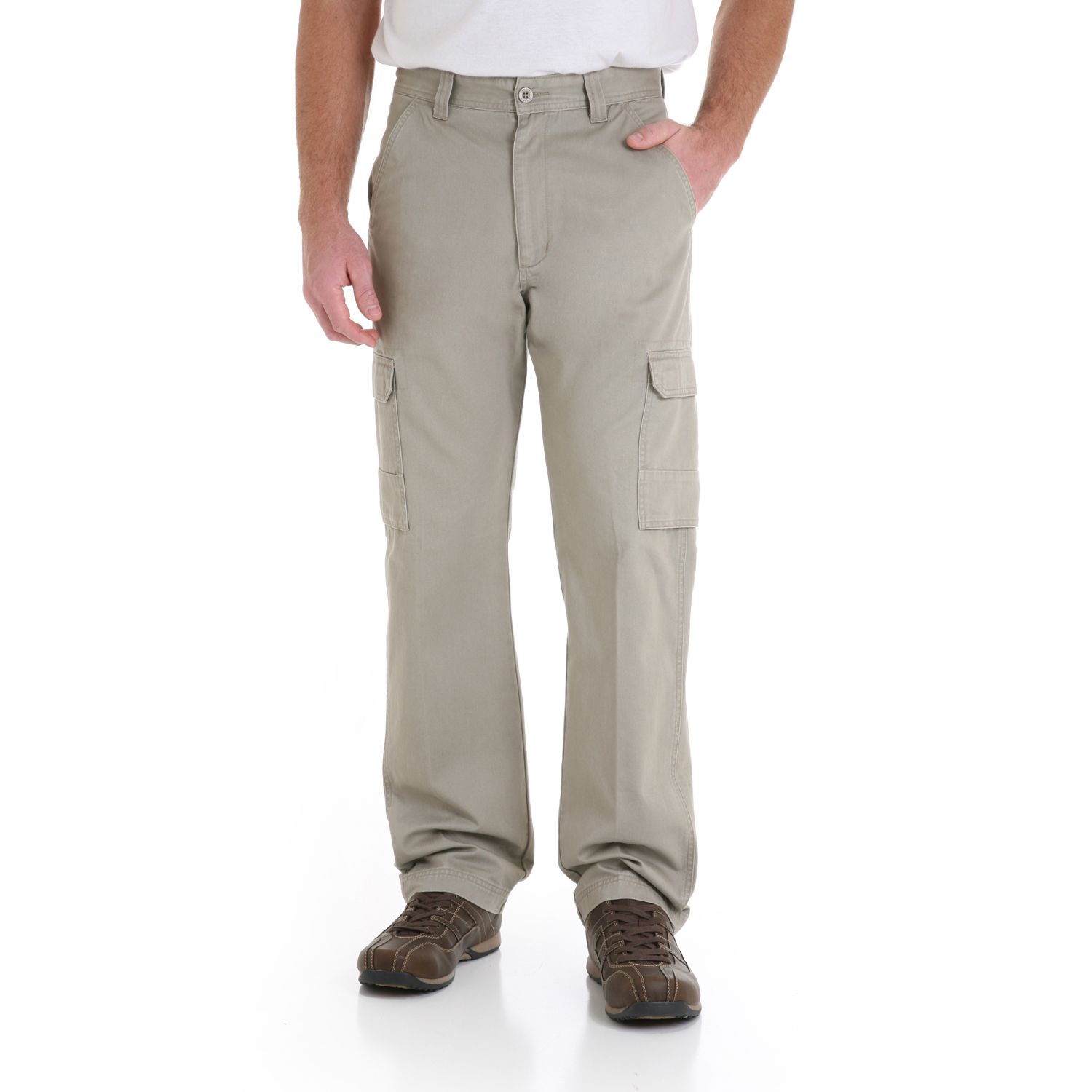 wrangler twill cargo pants