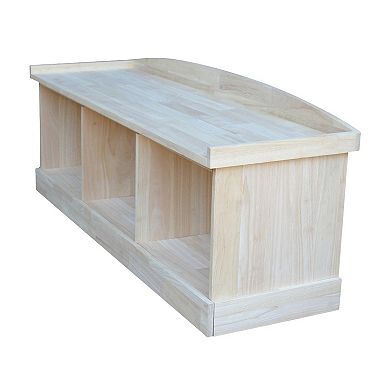 3-Compartment Storage Bench