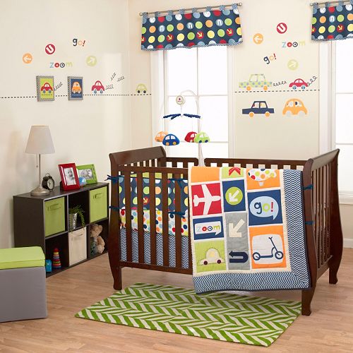 Belle Boys' World 3pc. Crib Set