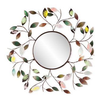 Fiona Leaf Wall Mirror