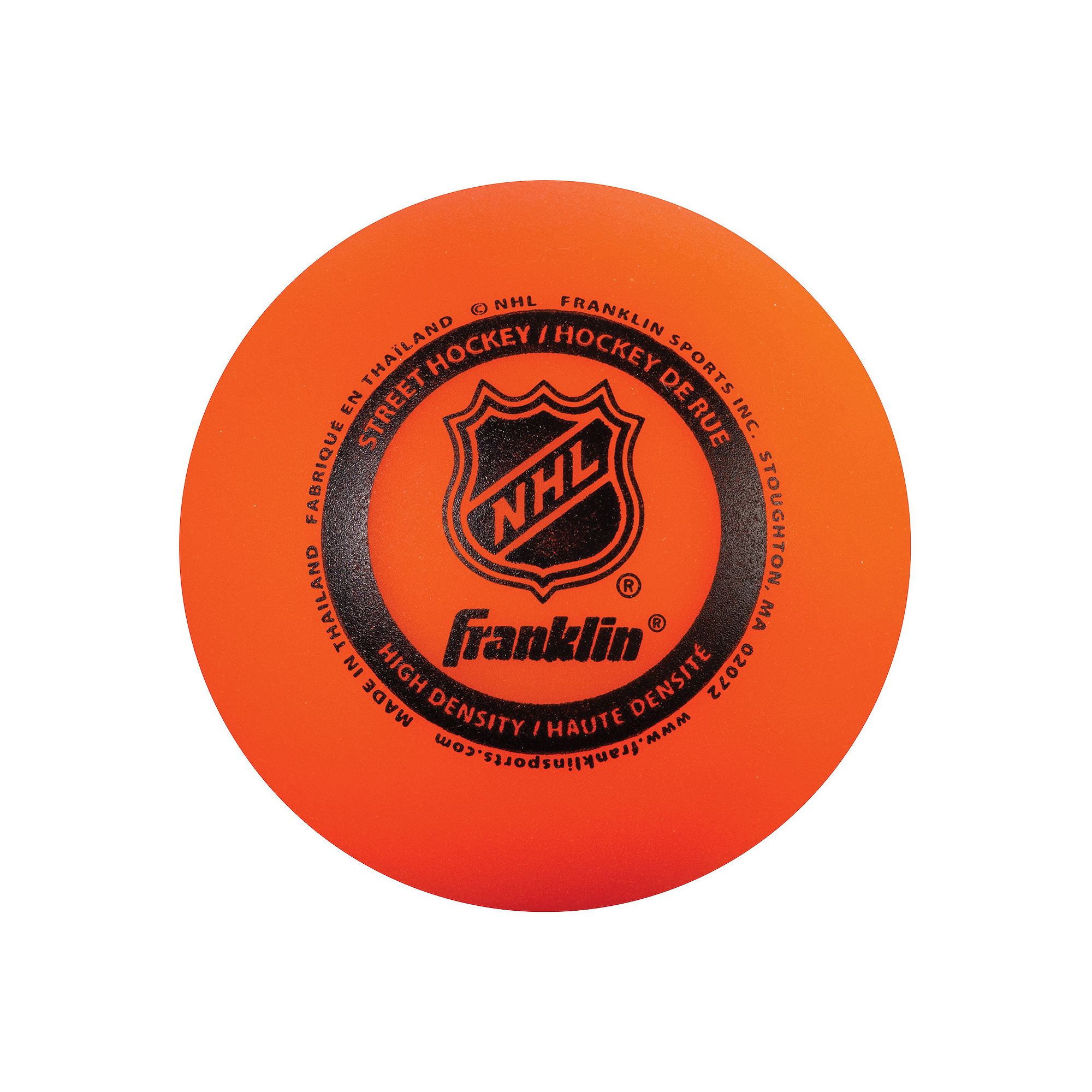 Franklin Sports NHL Street Hockey High Density 15-Ball Bucket, Multicolor