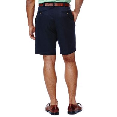 Men's Haggar® Cool 18® Plain-Front Microfiber Performance Shorts