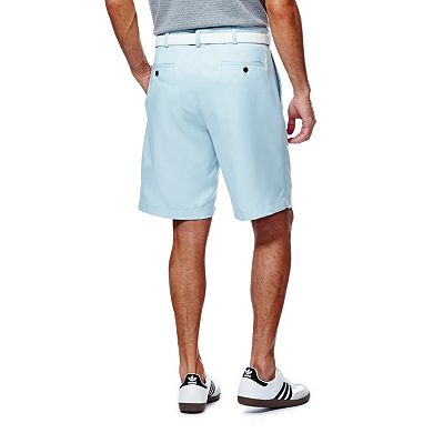 Men's Haggar® Cool 18® Plain-Front Microfiber Performance Shorts