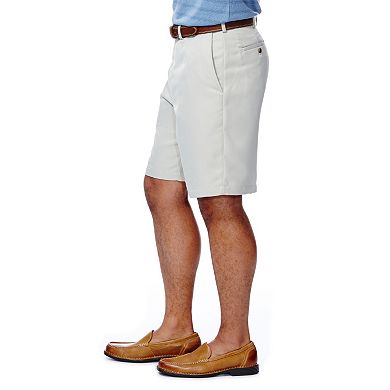 Men's Haggar® Cool 18® Plain-Front Microfiber Performance Shorts