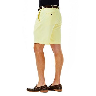 Men's Haggar® Cool 18® Plain-Front Microfiber Performance Shorts