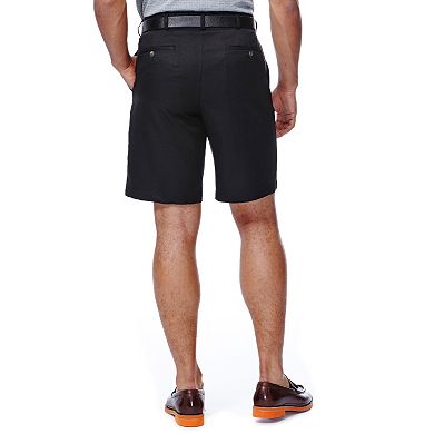 Men's Haggar® Cool 18® Plain-Front Microfiber Performance Shorts