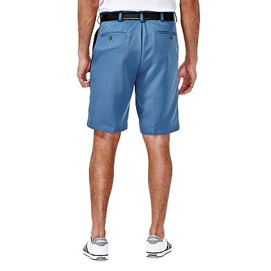 Men's Haggar® Cool 18® Plain-Front Microfiber Performance Shorts