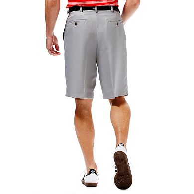 Men's Haggar® Cool 18® Plain-Front Microfiber Performance Shorts