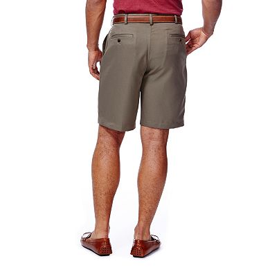 Men's Haggar® Cool 18® Plain-Front Microfiber Performance Shorts