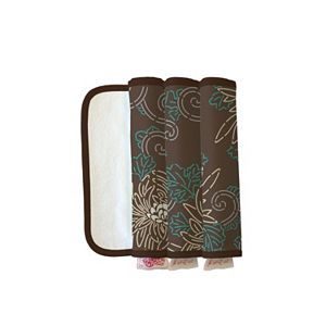 The Peanut Shell 3-pk. Burp Cloths