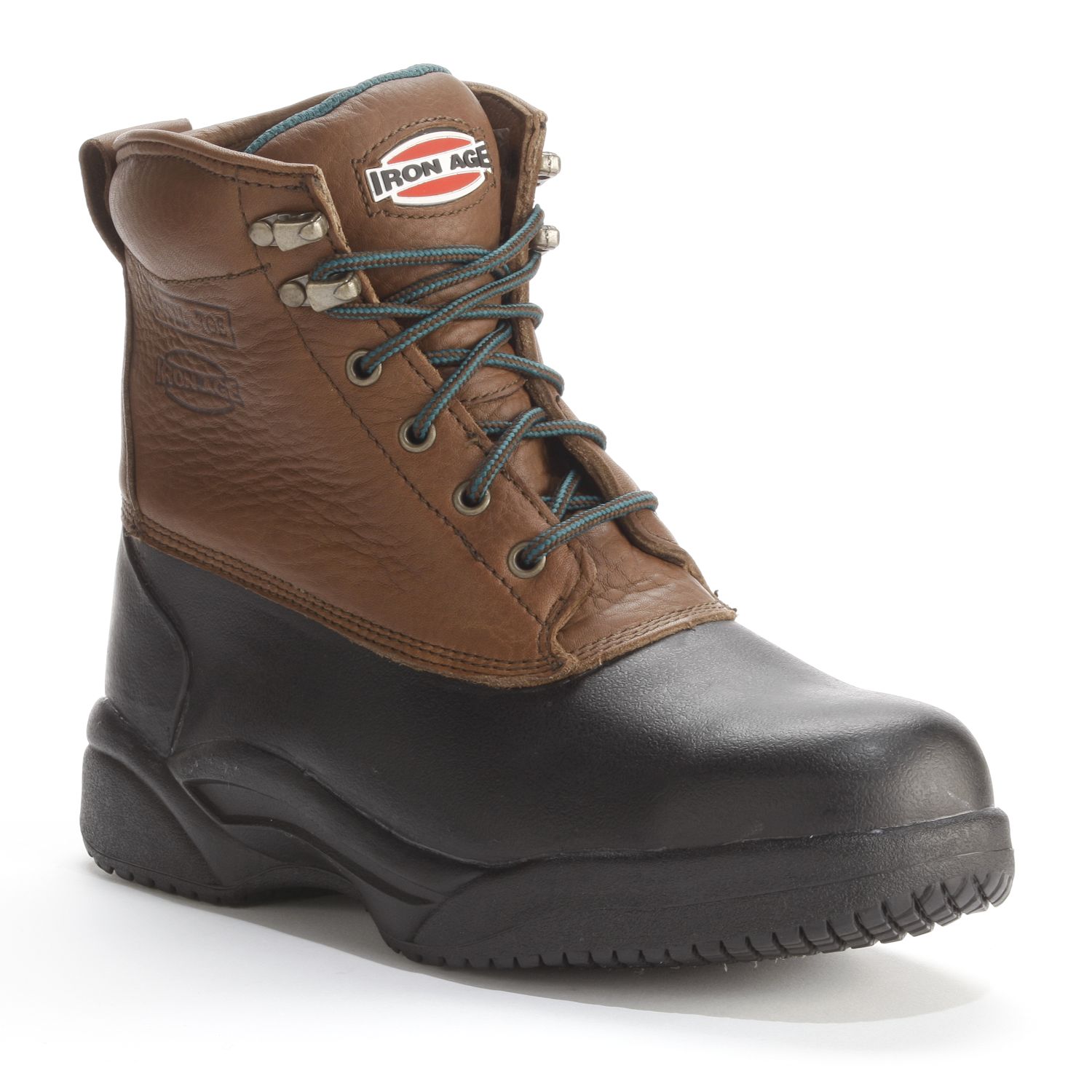 wolverine men's iron ridge steel toe work boots