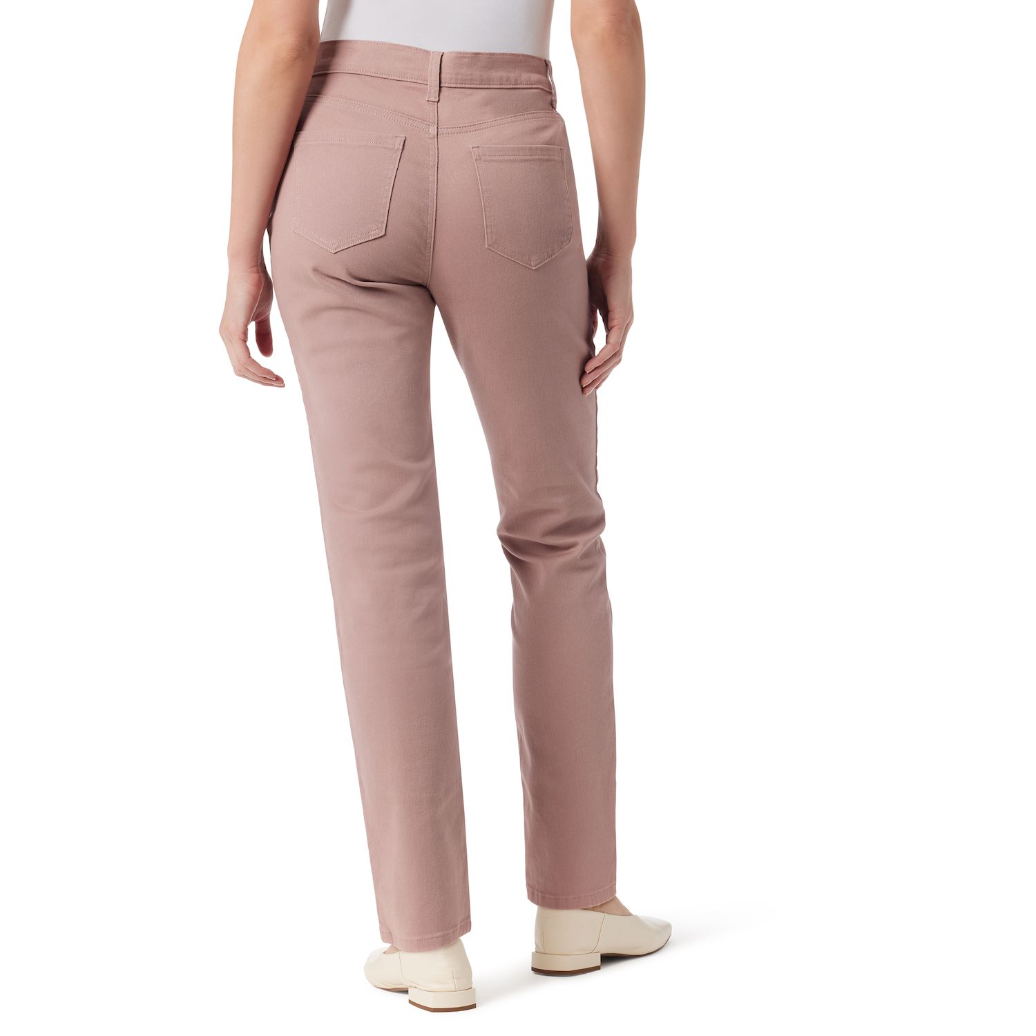 gloria vanderbilt rail straight jeans kohls