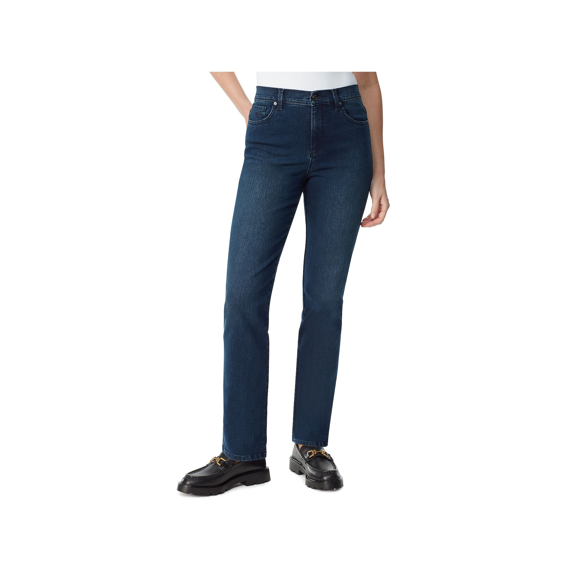 Womens Gloria Vanderbilt Amanda Classic Jeans, Size: 8 T/Large, Park City