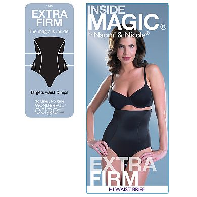 Naomi & Nicole® Extra-Firm Control Shapewear Women's Inside Magic High Waist Brief 7925