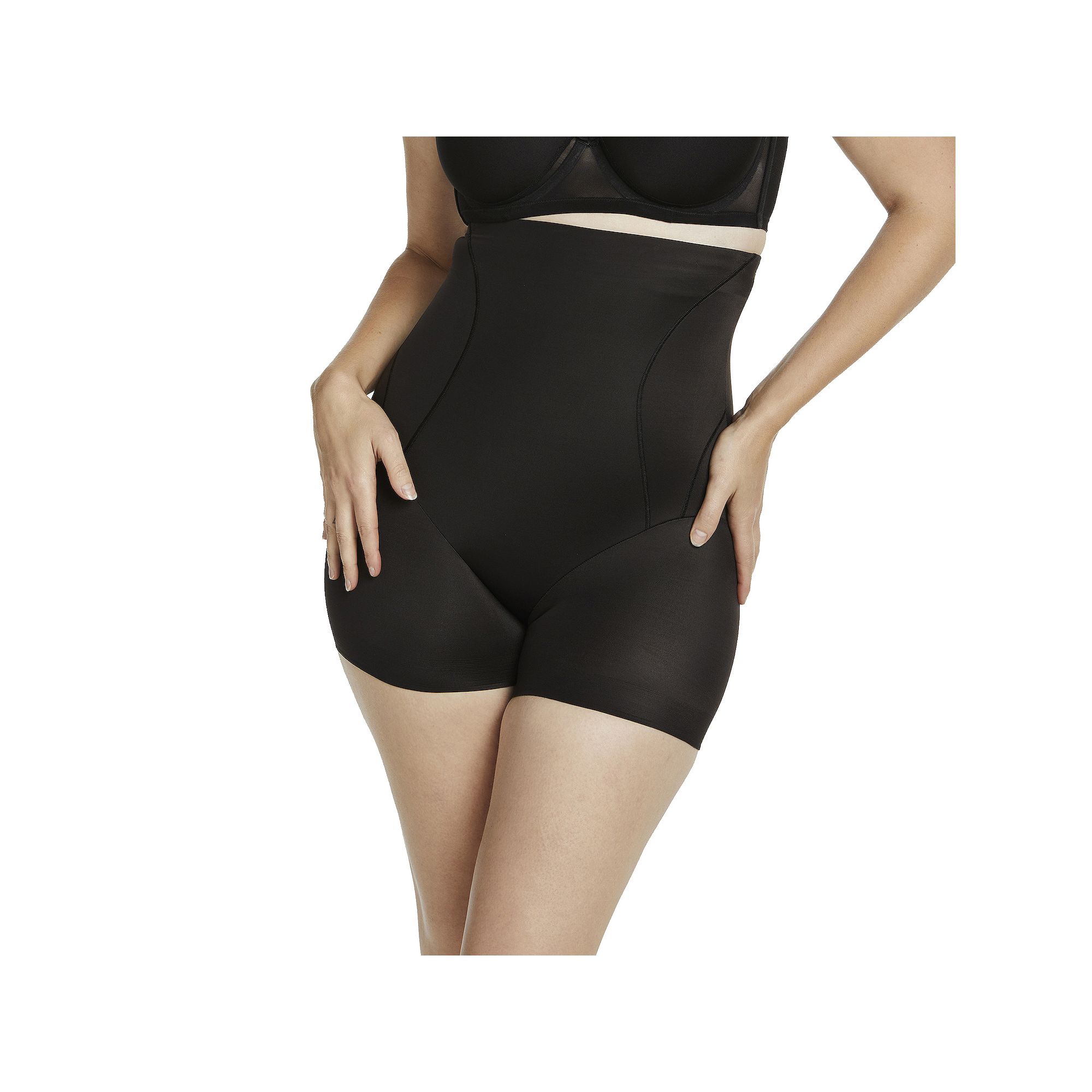 Naomi & Nicole® Shapewear Womens Inside Magic® High Waist Boy Short 7928