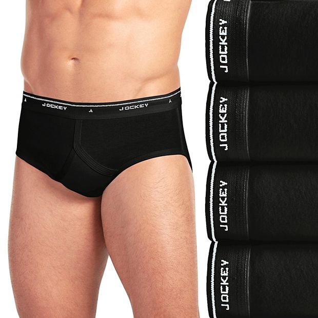Jockey Classic Big Man Brief- 2 Pack, black, 46 at  Men's Clothing  store: Briefs Underwear