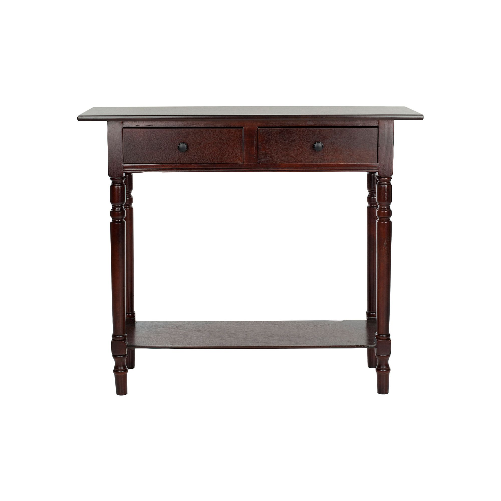 Safavieh Rosemary Console Table, Dark Red
