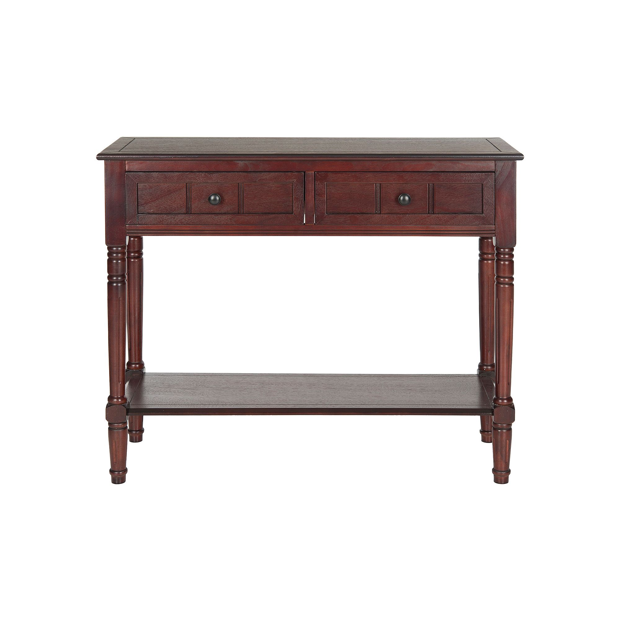 Safavieh Samantha Console Table, Dark Red