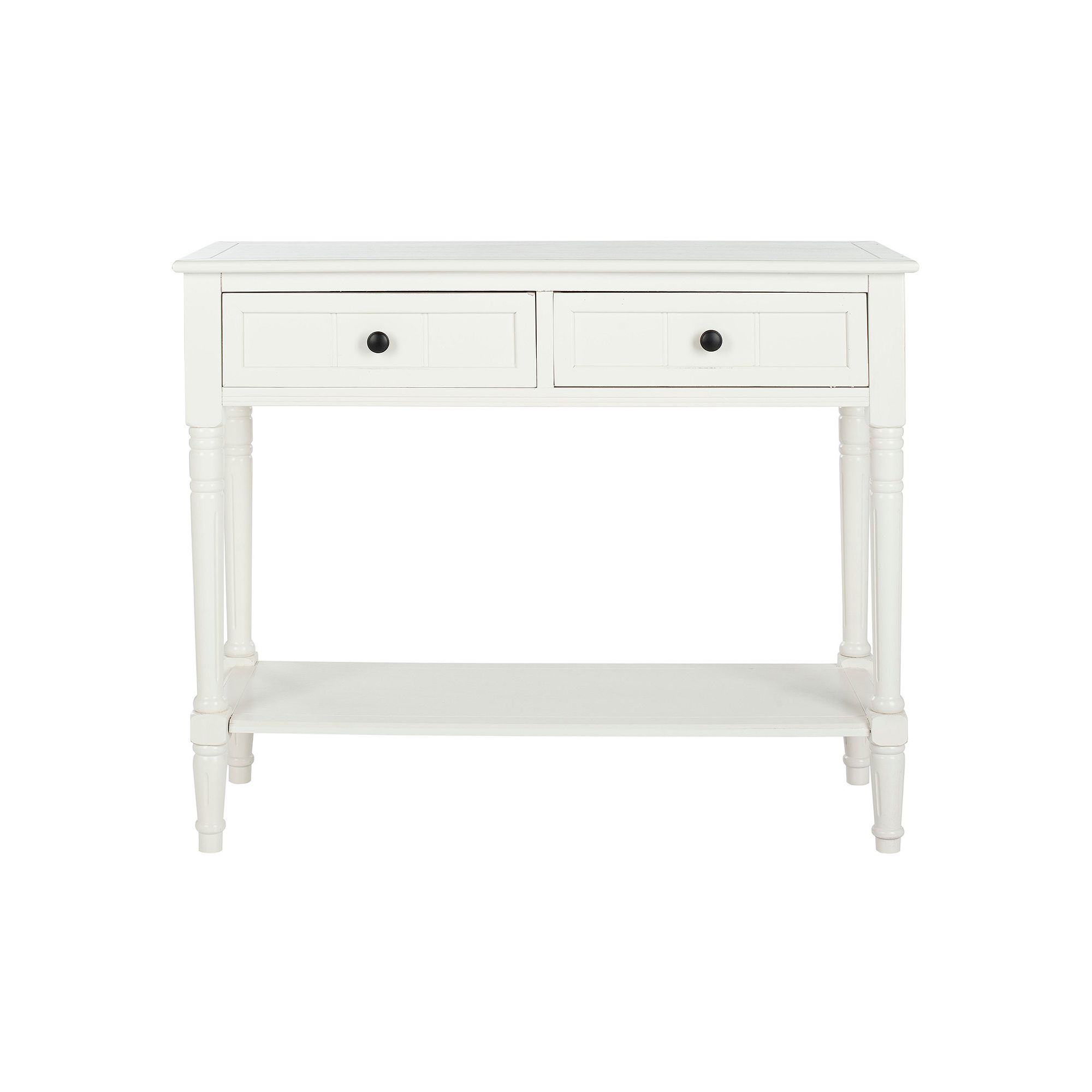 94995139 Safavieh Samantha Console Table, Distressed Ivory sku 94995139
