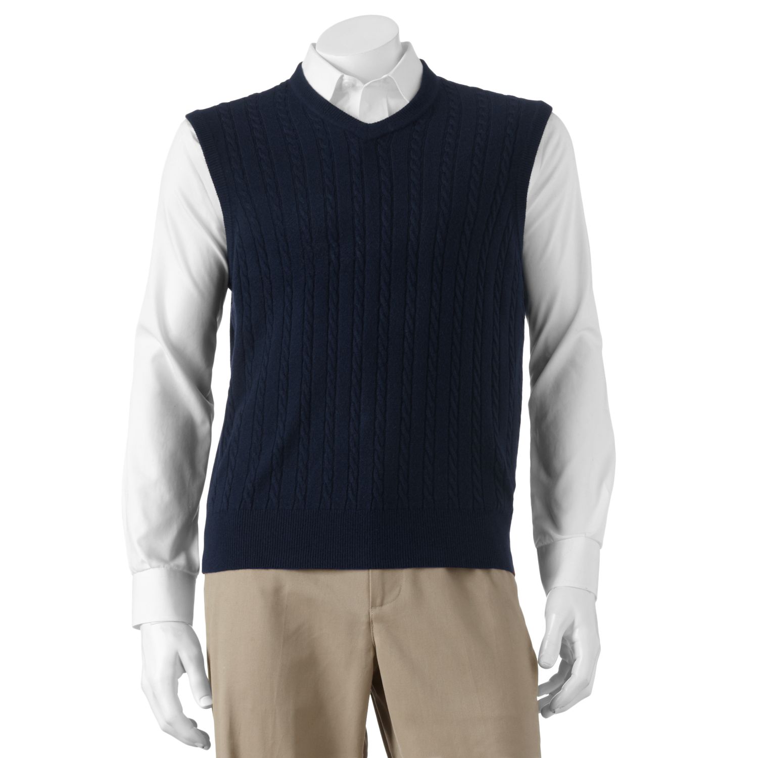 mens sweater vest kohls