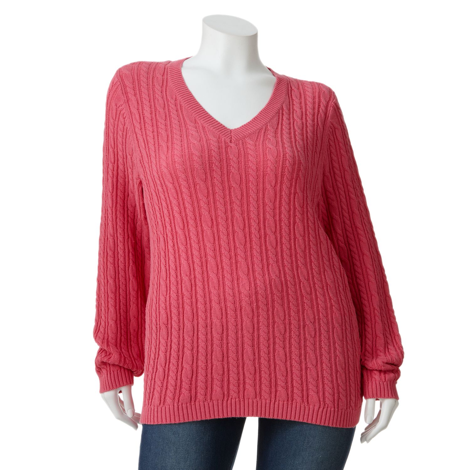 kohls womens cable knit sweater