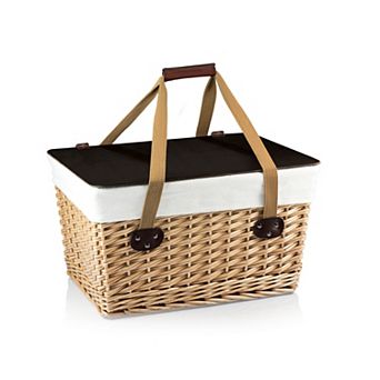 Picnic Time Canasta Grande Willow Picnic Basket