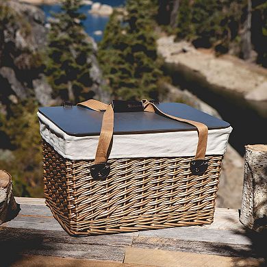 Picnic Time Canasta Grande Willow Picnic Basket