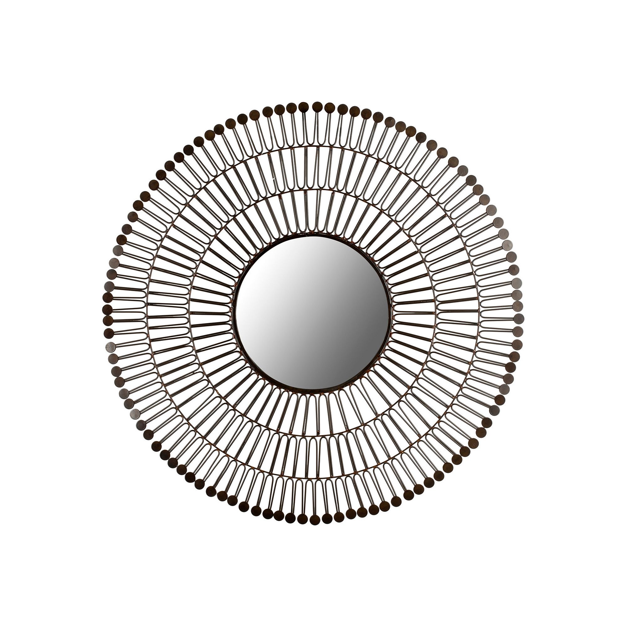 Safavieh New Victoria Wall Mirror, Coffee Bronze