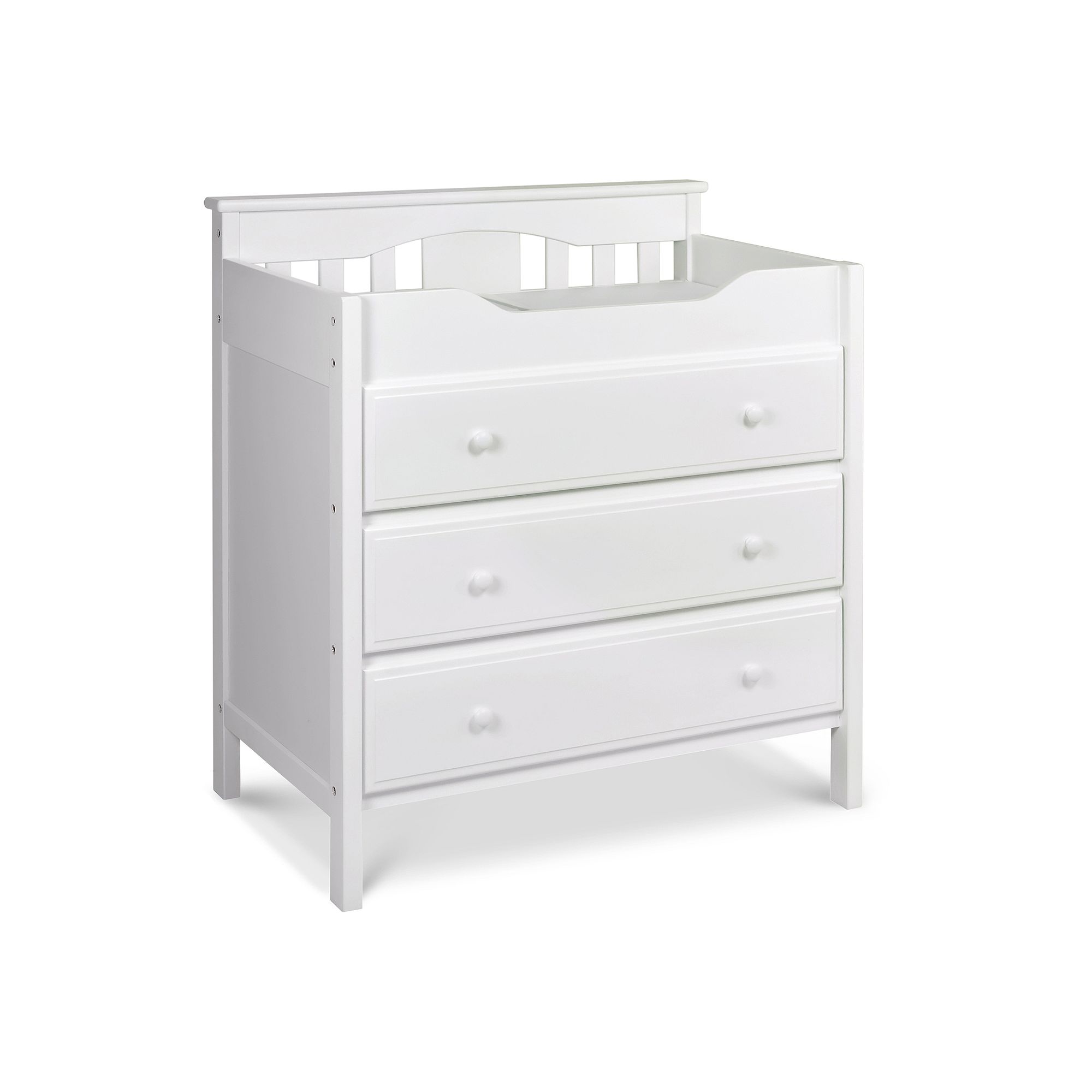 DaVinci Jayden 3 Drawer Dresser, White