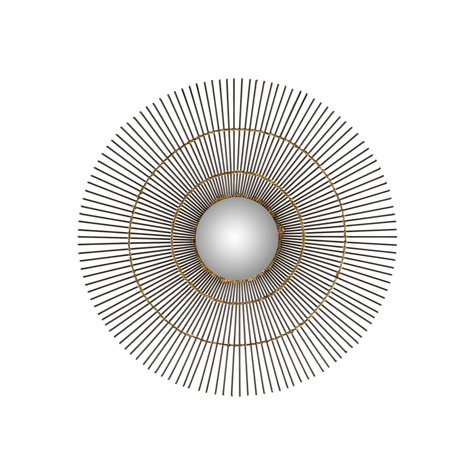 Safavieh Orbit the Sun Wall Mirror, Natural