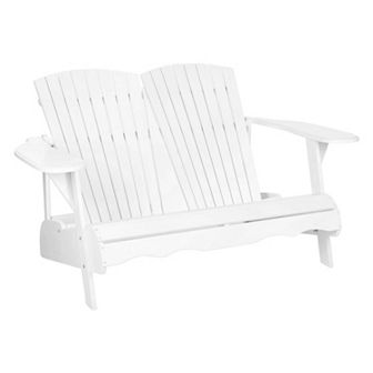 Safavieh Hantom Indoor / Outdoor Adirondack Bench