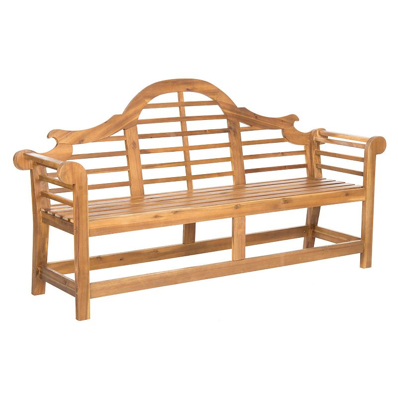 Khara Patio Bench - Natural - Safavieh