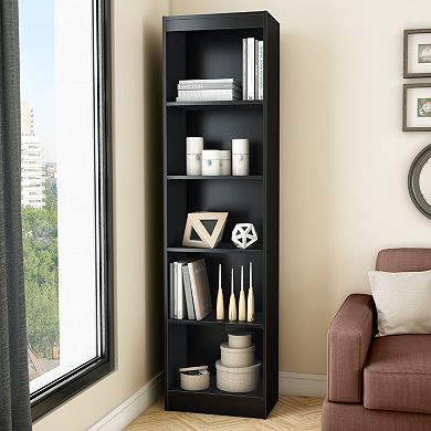 South Shore Axess 5-Shelf Narrow Bookcase