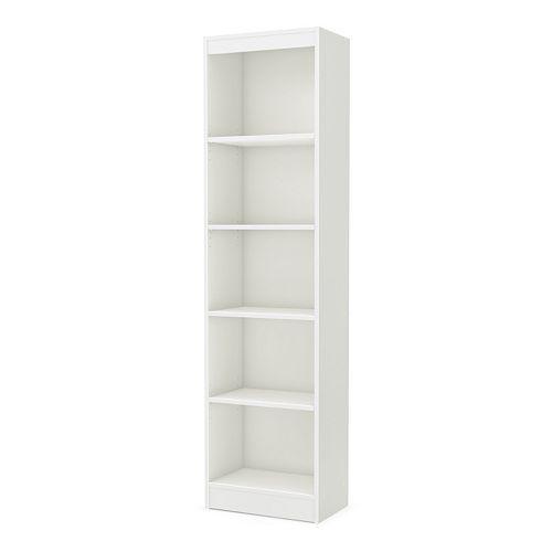 South Shore Axess 5Shelf Narrow Bookcase