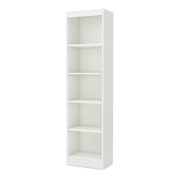 South Shore Axess 5-Shelf Narrow Bookcase