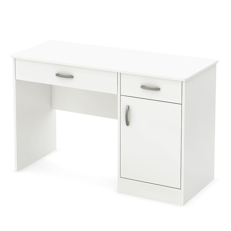 South Shore Axess Small Desk, White, Furniture