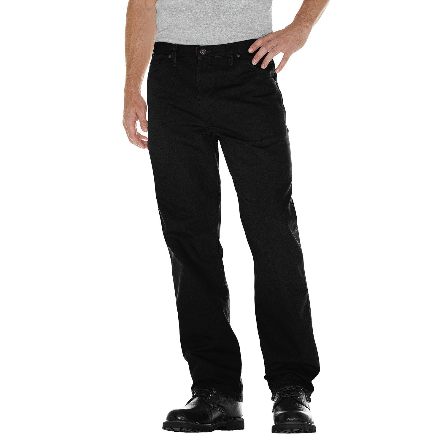 dickies men's relaxed fit carpenter jeans