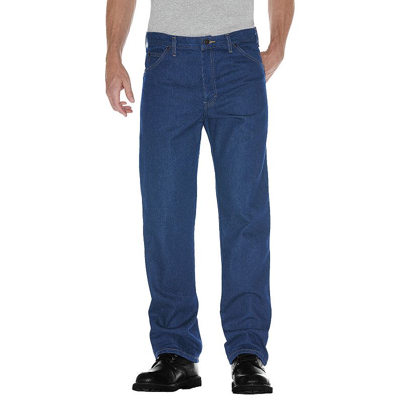 UPC 029311810368 product image for Big & Tall Dickies Regular Straight Fit Jeans, Men's, Size: 46X30, Med Blue | upcitemdb.com